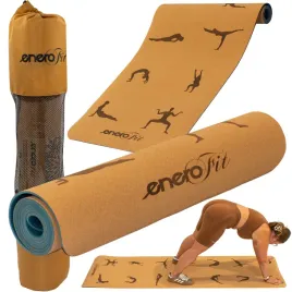 mata-do-cwiczen-treningi-jogi-fitness-korkowa-tpe-antyposlizgowa-enero-fit