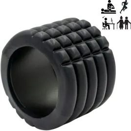 walek-roller-do-cwiczen-masazu-jogi-crossfit-z-wypustkami-do-rolowania-14cm