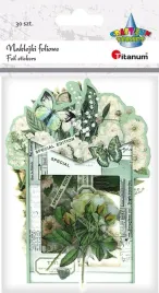 naklejki-foliowe-biale-kwiaty-retro-30-sztuk