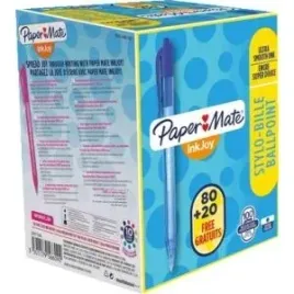 dlugopis-inkjoy-100-bp-rt-niebieski-m-xf-paper-mate-100-sztuk