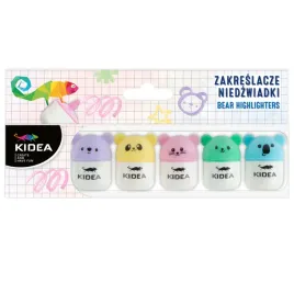 zakreslacze-niedzwiadki-5-kolorow-kidea