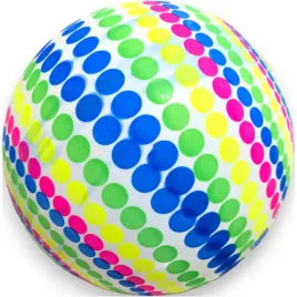 pilka-gumowa-23-cm-kolorowa-w-kropki-rozne-kolory