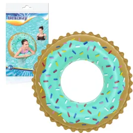 kolo-do-plywania-paczek-donut-mietowy-91cm-bestway
