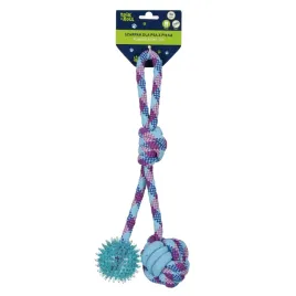 zabawka-dla-psa-szarpak-z-pilka-niebieska-34cm-trik