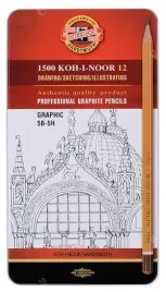zestaw-olowkow-1502-graficzne-5b-5h-1502-iii-koh-i-noor