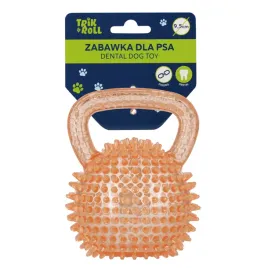 zabawka-dla-psa-pilka-10-cm-z-uchwytem-pomaranczowy-trickandroll-560870