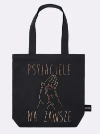 torba-bawelniana-szoperka-psyjaciele-na-zawsze-czarna-nadwyraz