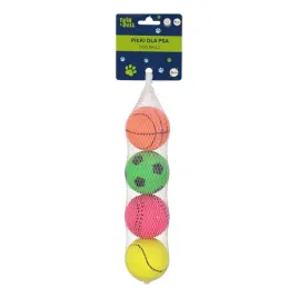 pilka-zabawka-dla-psa-6cm-4-sztuki-mix-trikandroll-560672