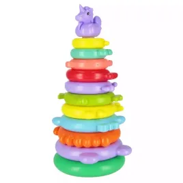 edukacyjna-wieza-piramidka-do-ukladania-obrecze-jednorozec