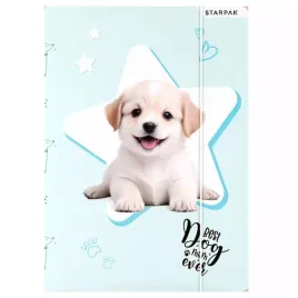 teczka-z-gumka-pap-a4-doggy-starpak-rozne-wzory-do-wyboru