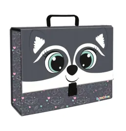 teczka-gruba-z-raczka-a4-xl-racoon-szop-na-dokumenty-prace-plastyczne