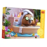 puzzle-160-elementow-kapibara-w-spa-trefl-kod-producenta-15433