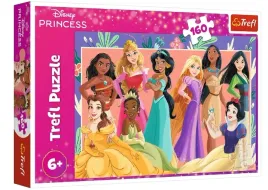 puzzle-160-elementow-prawdziwe-ksiezniczki-disney-trefl