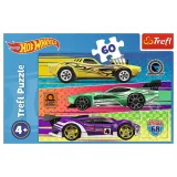 puzzle-60-elementow-wyscig-hot-wheels-trefl-stan-nowy