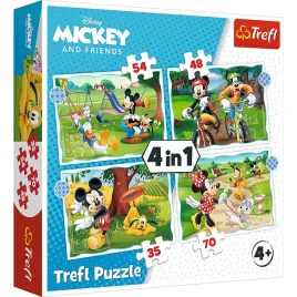 puzzle-4w1-fajny-dzien-mickiego-trefl
