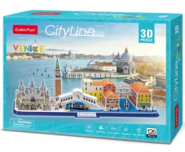 puzzle-3d-city-line-wenecja-126-elementow-cubic-fun-dante