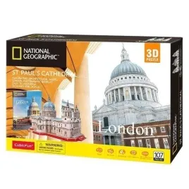 puzzle-3d-national-geographic-katedra-sw-pawla-cubic-fun-107-elementow