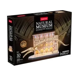 puzzle-3d-led-natural-museum-pletwal-blekitny-cubic-fun-222-elementy