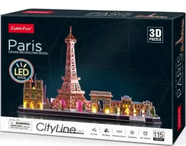 puzzle-3d-led-city-line-paryz-cubic-fun-115-elementow