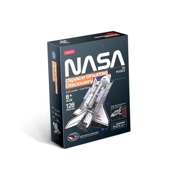 puzzle-3d-nasa-space-shuttle-discovery-cubic-fun-126-elementow-stan-nowy