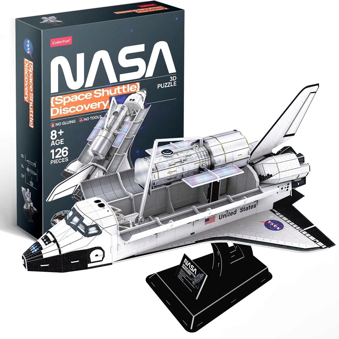 puzzle-3d-nasa-space-shuttle-discovery-cubic-fun-126-elementow