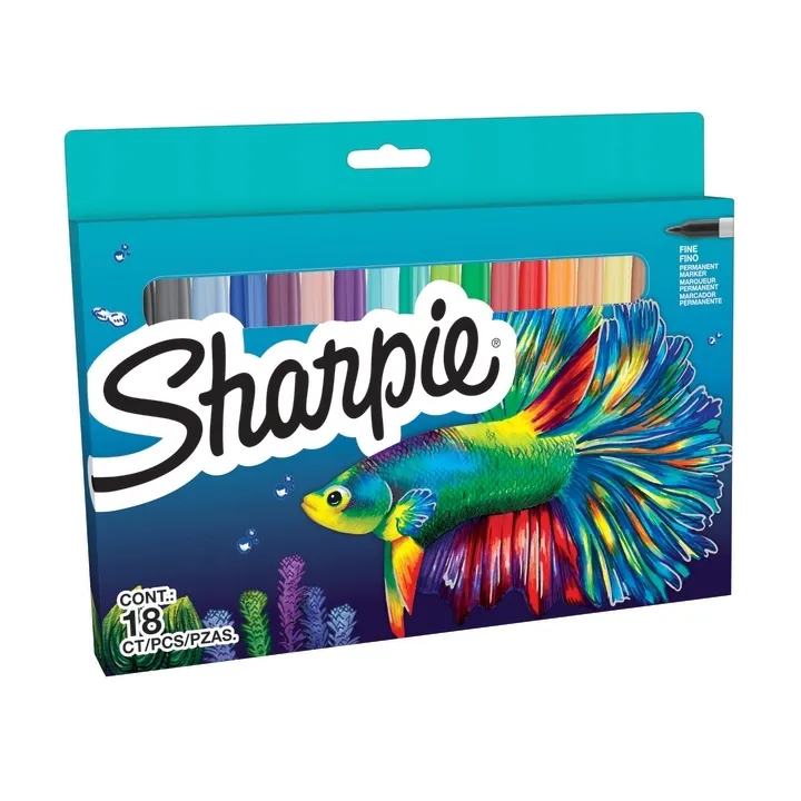 zestaw-markery-sharpie-fish-18-kolorow