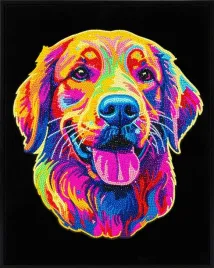 diamond-dotz-adults-flocked-neon-golden-retriever-haft-diamentowy
