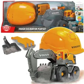 zestaw-volvo-pojazd-budowlany-koparka-auto-kask-ochronny
