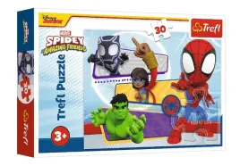 puzzle-30-elementow-odwazny-spidey-trefl