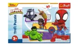 puzzle-30-elementow-odwazny-spidey-trefl-stan-nowy