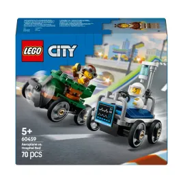 klocki-lego-zestaw-wyscigowek-samolot-kontra-lozko-szpitalne-60459-70-el
