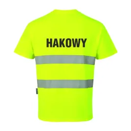 koszulka-t-shirt-s172-zolty-z-nadrukiem-hakowy-l