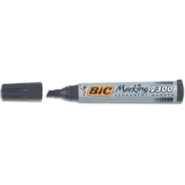 marker-pisak-permanentny-czarny-bic-2300-scieta-koncowka