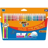 flamastry-couler-bic-fluo-24-kolory-stan-nowy