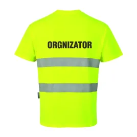 koszulka-t-shirt-s172-zolty-z-nadrukiem-organizator-m