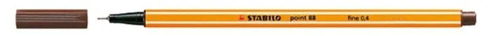 cienkopis-point-88-45-stabilo-brazowy-stan-nowy-rodzaj-kreslarski