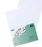 koperta-bantex-b4-hk-biala-samoklejaca-25kopert-kolor-bialy