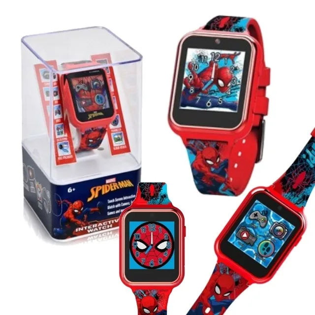 smartwatch-zegarek-inteligentny-spiderman-10funkcj-stan-nowy