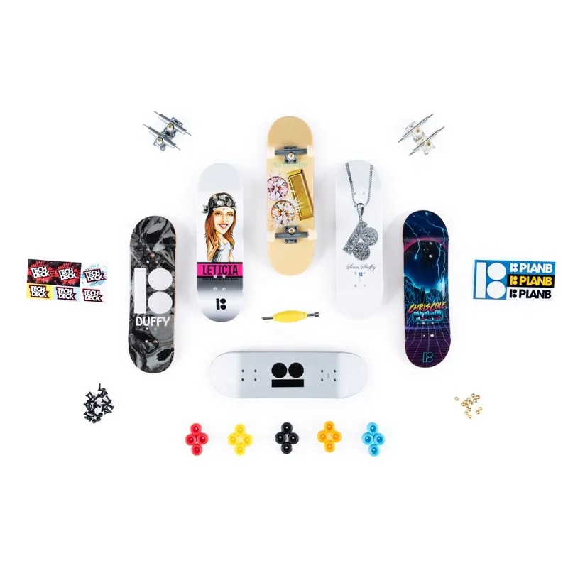 tech-deck-deskorolka-fingerboard-na-palec-zestaw-6-stan-nowy