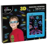 magiczna-neonowa-tablica-3d-led-niebieska-kidea-kolor-niebieski