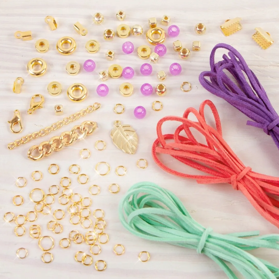 make-it-real-zestaw-gold-do-tworzenia-bransoletek-stan-nowy