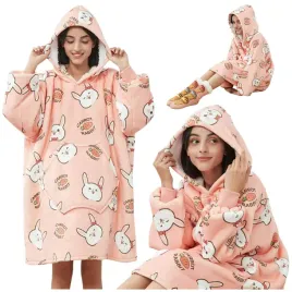 bluza-koc-kocobluza-bluzokoc-damska-meska-oversize-xxl-gruba-kaptur-krolik