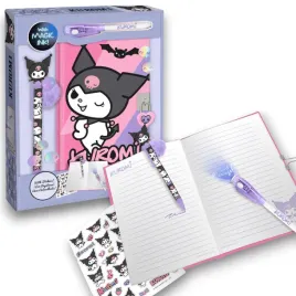 zestaw-pamietnik-kuromi-3w1-sekretny-dlugopis-naklejki-dla-dzieci