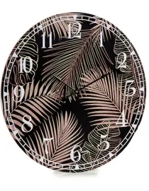 zegar-scienny-liscie-czarny-58-x-58-duzy