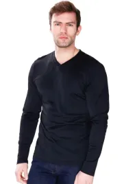 bluzka-meska-karo-dlugi-rekaw-dekolt-v-czarny-r-56-xxl