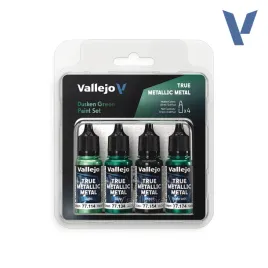 vallejo-77-257-true-metallic-metal-dusken-green-paint-set-4x18-ml