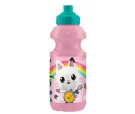 bidon-sportowy-do-picia-koci-domek-gabi-350ml-dla-dzieci
