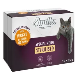 smilla-sterilised-w-kawaleczki-smak-indyk-z-zielony-fasola-85-g-12-szt