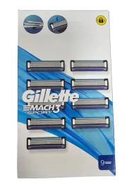gillette-mach3-sport-9-wkladow-oryginal