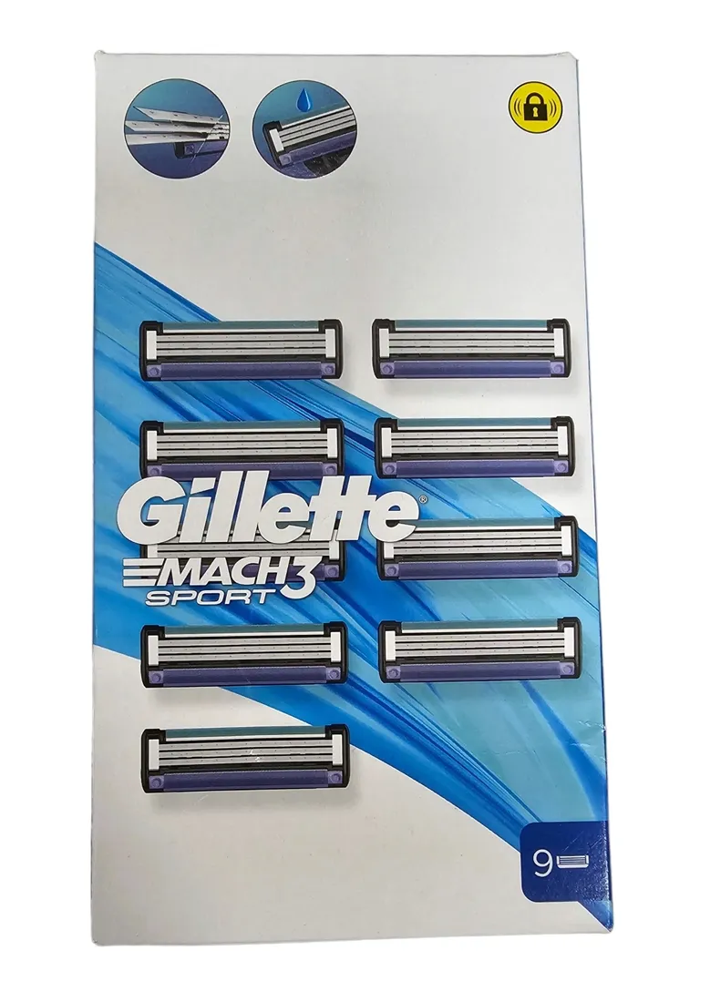 gillette-mach3-sport-9-wkladow-oryginal-stan-nowy